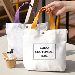 Bolsa de Compras de Lona Personalizable con Impresión, Reutilizable, de Lino y Algodón, con Serigrafía, Diseño Personalizado para Regalos - Product Image 1