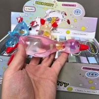 Vaseline Luminous Duck Squishy, Jouet créatif anti-stress à presser, idéal pour la relaxation