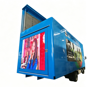 Caja de carrocería de camión LED de alto rendimiento para exteriores, pantalla LED móvil P4 a todo color, estructura de caja de camión - Product Image 1