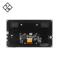 Nouvel écran tactile LCD IPS personnalisé de 10,1 pouces, 1024x600, écran tactile capacitif, interface USB, noir, pour Raspberry Pi