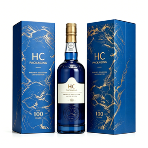 Luxury Gold Foil Rigid Cardboard Round Cylinder Tube Box for Wine Whiskey Champagne <b>Spirit</b> Packaging Custom Logo Manufacturer - Product Image 5