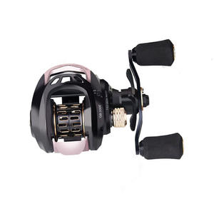 WEIHE Reel Pancing 6 + 1BB, Kecepatan Tinggi 6.5:1 Rasio Gigi Umpan Casting Kekuatan Pengereman dengan Tangan Kiri Kanan Opsional - Product Image 1