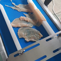 Trancheuse Commerciale de Viande Fraîche de Haute Qualité pour Poitrine de Poulet, Poisson, Agneau, Reins – Machine à Trancher Horizontale à Prix d'Usine