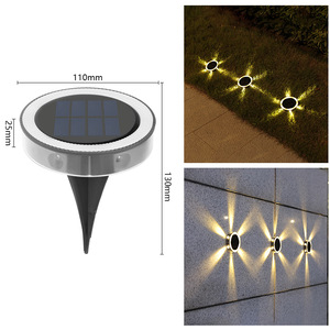 Moderna luce <span class=keywords><strong>solare</strong></span> per la casa da giardino impermeabile di emergenza energetica di sicurezza del sensore di movimento, applique da parete per esterni a <span class=keywords><strong>energia</strong></span> <span class=keywords><strong>solare</strong></span> a Led, lampada da parete - Product Image 6