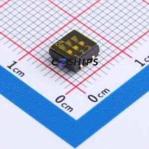 DU-03P DIP Switch SMD,P=1.27mm Switch Single Pole Single Throw 3 1.27mm 25mA - Product Image 1