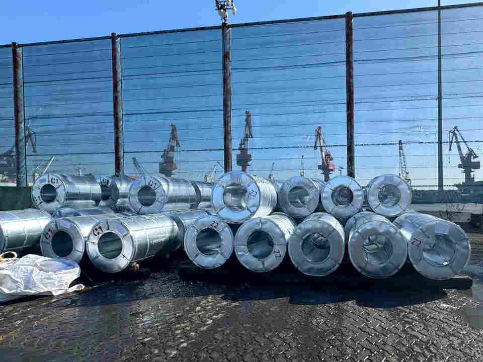 DX52D Deep Drawing Galvanized Steel Coil High Tensile Hot Dipped Zinc ...