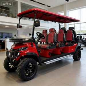 Affidabili <span class=keywords><strong>Golf</strong></span> Cart Elettrici a 8 Posti Stile G Wagon per Uso Fuoristrada in Resort Privati, Vendita Diretta dalla Fabbrica Cinese - Product Image 1