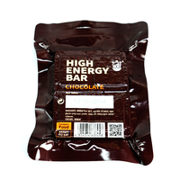 Galleta Energética de Chocolate y Café, Salada y Dulce, Caja de Ración de Supervivencia Lista para Comer, Alta en Energía