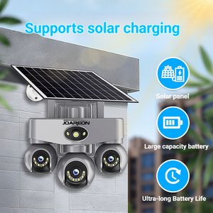 <span class=keywords><strong>Camera</strong></span> an ninh ngoài trời không dây IP PTZ năng lượng mặt trời JOAREON New V380 Pro 3 ống kính WiFi, phát hiện góc nhìn rộng, ba màn hình, âm thanh hai chiều - Product Image 3