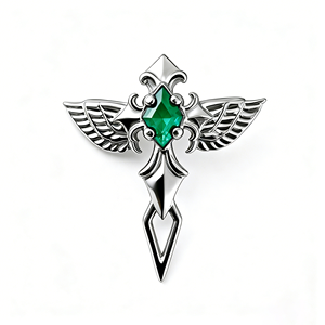 Pendientes de titanio G23 con diseño de cruz gótica punk y espada, aretes de titanio de grado implante con rosca interna para labret y <span class=keywords><strong>piercing</strong></span> de <span class=keywords><strong>labio</strong></span>. - Product Image 2