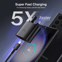 Prise de charge ultra-rapide 25W PD avec prise UK, charge sécurisée sans endommager la batterie pour iPhone 15/16/17 Pro Max et ordinateur portable Type-C