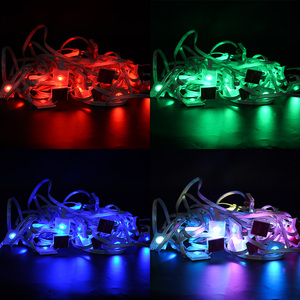 Alexa điều khiển bằng giọng nói ngoài trời chuỗi đèn <span class=keywords><strong>IP68</strong></span> không thấm nước AC110 AC220 <span class=keywords><strong>pixel</strong></span> Eve ánh sáng 60 đèn DC24V vĩnh viễn ngoài trời ánh sáng - Product Image 2