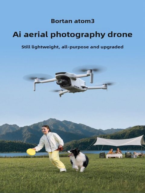 Potensic ATOM 3 UAV Beginner Brushless Built-in RID Module Mini HD Professional Aerial Photography Foldable AI Intelligent
