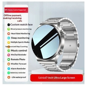 Orologio Intelligente <span class=keywords><strong>GT3</strong></span> <span class=keywords><strong>Pro</strong></span> con Monitoraggio della Frequenza Cardiaca, Chiamate, Musica, Sonno, Multifunzione, per Sport e Fitness - Product Image 6