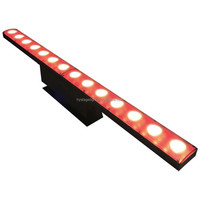 Barre LED RGB 3-en-1 Blanc Chaud 14 LED, Projecteur Mural Matriciel pour Bâtiments, Mariages, Clubs de Nuit et Équipement Scénique