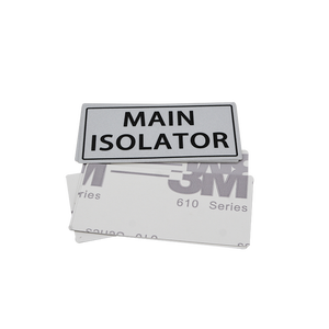 Etichetta di Sicurezza Elettrica Personalizzata per Isolatore Principale - Product Image 4