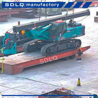 Foreuse rotative SDLQ LQR-130c avec moteur Cummins, capacité 26T, profondeur de forage max. 15m, chenilles hydrauliques, contrôle PLC, personnalisable