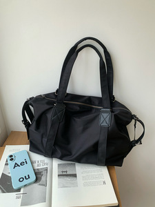 Bolso Tote de PU de Gran Capacidad, Estilo Coreano 2025, para Mujer, Impermeable, con Bolsillo con Cremallera, para Viajes, Portátil y Hombro - Product Image 4