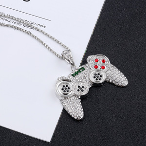 Collana con Ciondolo KABA Gioielli Trendy Hip Hop in Lega a Forma di Capitano da <span class=keywords><strong>Gaming</strong></span> - Product Image 6