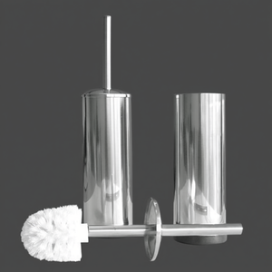 Portascopino in Acciaio Inox 200mm con Supporto per Bagno - Product Image 2