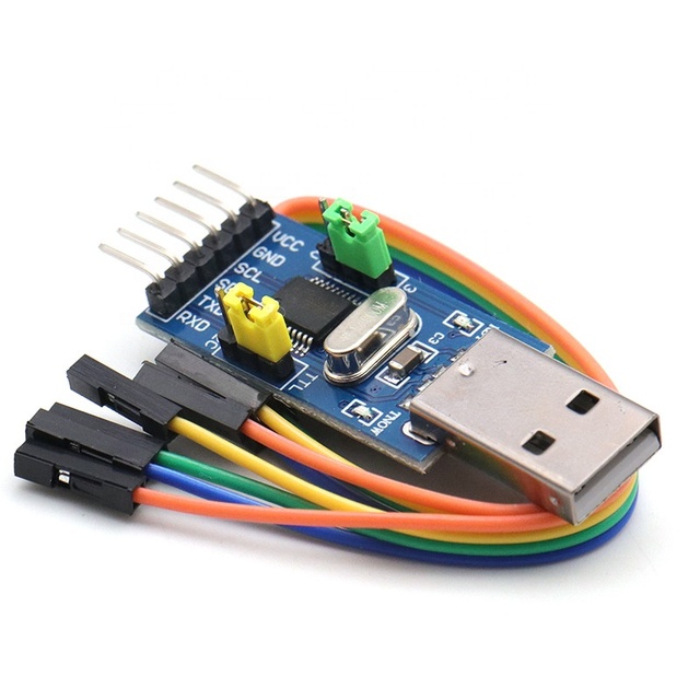 EParthub CH341T Two-in-one Multi-function Module USB to I2C IIC UART TTL Microcontroller Serial Port Downloader