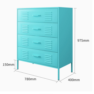 Meubles de rangement modernes en métal pour la maison, tables de chevet en acier pour chambre et salon, idéales pour les villas - Product Image 4