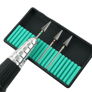 Phụ Kiện Dụng Cụ Làm Móng Tay Xoay Mũi Khoan Móng Tay An Toàn Acrylic Hình Nón Vonfram - Product Image 3