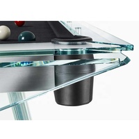 Table de billard de luxe en ardoise de verre de haute qualité, 8 pieds