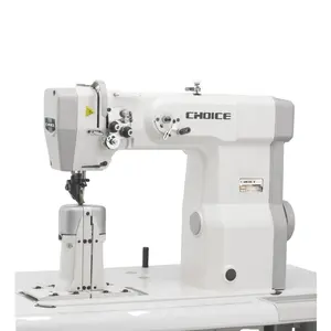 GC9920 double needle heavy duty roller post bed leather shoe bag industrial sewing machine