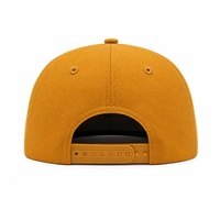Casquettes Snapback de la collection Voyage, à visière plate structurée, en tissu sport à 6 panneaux, anti-éclaboussures, faciles d'entretien, directement de l'usine