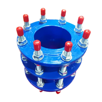 Accouplement d'expansion industriel à double bride en fonte, haute résistance chimique, pour système d'alimentation en eau