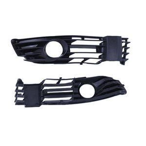 Volkswagen Front Fog Light Lower Grille <b>Mesh</b> ABS <b>Plastic</b> Bumper Cover 2001-2005 Passat B5.5 Left Right Pair - Product Image 3