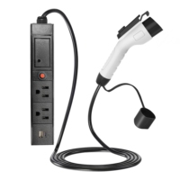 Offre Spéciale – Câble de Charge et de Décharge AC V2L Type 1 pour Véhicules Électriques, 16A 3.5KW, avec Prise Schuko et Prise US, Certifié IP55, Certifié CE, Garantie 2 Ans