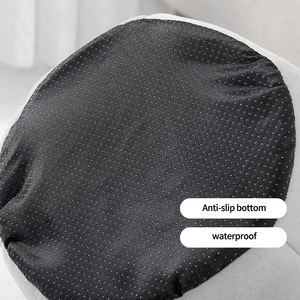 Fabricante al por mayor lindo diseño cálido logotipo personalizado felpa gato cueva cama - Product Image 4