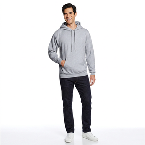 Sudadera con Capucha de Invierno para Hombre Gentleman Jack de Calidad, con Logotipo Personalizado, 100% Algodón, Felpa, Cuello Redondo, Transpirable - Product Image 1
