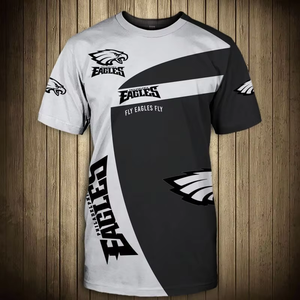 여름 샌프란시스코 49ers 커스텀 32 NFL팀 반팔 티셔츠 남녀 공용 팬들을 위한 맞춤형 깃발 디자인 - Product Image 3