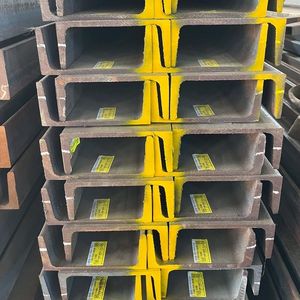 Acier profilé en U durable pour applications structurelles U8 U10 U12 U14 U16 U18 U20 U22 U25 Q355B S355JR A572Gr50 Soudage - Product Image 5