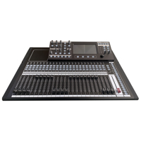 Mélangeur Audio professionnel 24 canaux carte son intégrée fonction USB mélangeur de karaoké d'écho numérique nouvel éclairage vidéo professionnel