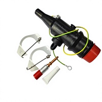Connecteur droit à coupure directe 250A 24kV pour conducteurs en cuivre et aluminium de 16-120mm² pour armoire de transformateur