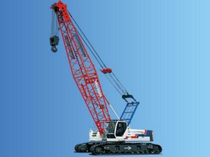 Grue sur chenilles ZCC550H de 55 tonnes avec boîte de vitesses de flèche, roulement, moteur et composants essentiels pour les levages lourds - Product Image 4
