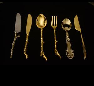 Ensemble de couverts en acier inoxydable de meilleure qualité couverts à forte demande de l'exportateur indien pour la décoration de table et les accessoires de cuisine - Product Image 3