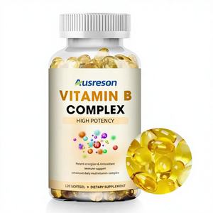 كبسولات فيتامين ب المركب من أوسريسون، معتمدة حلال، تحتوي على فيتامين ب1 وب6 وب12، مكمل غذائي للطاقة - Product Image 1