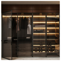 Prima Visible Walk in Armoire Personnalisée En Bois Massif Armoire Organisateur Chambre Portable Armoire Placard