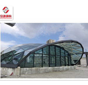 Prefab thép cấu trúc xây dựng Tempered <span class=keywords><strong>Glass</strong></span> Dome loại Skylight mái - Product Image 3
