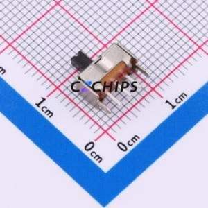 SS12D07VG3 Slide Switch Through hole-5P,8.7x4.4mm Switch Single Pole Double Throw Rectangle Pin Header PC Pin 8.7mm - Product Image 2