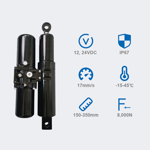 Primopal khả năng chịu tải 8000n điện xi lanh thủy lực 24V DC động cơ tuyến tính thiết bị truyền động cho cơ khí nâng xe tải - Product Image 1