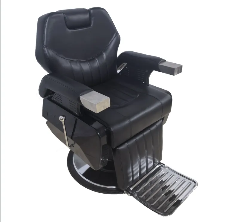 Satılık klasik kullanılmış berber sandalyesi sandalyeler/sandalye kuaför berber/berber koltuğu siyah