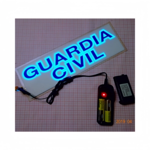 Chaleco de Seguridad <span class=keywords><strong>EL</strong></span> para Rescate de Emergencia y Operaciones Nocturnas. Luz <span class=keywords><strong>EL</strong></span> activa, visible a distancia. Guardián para Cada Turno Nocturno - Product Image 2