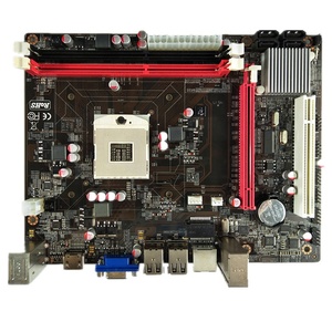ชิปเซ็ต PGA988 DDR3ไมโคร ATX <span class=keywords><strong>HM55</strong></span>จากโรงงาน pcwinmax เมนบอร์ดเดสก์ท็อปที่รองรับ I7 I3 I5 - Product Image 2