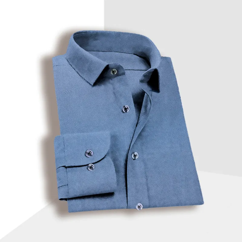 Custom top quality cotton shirt men formal man shirt long sleeve 37.8 degrees Thermostatic Health Shirt